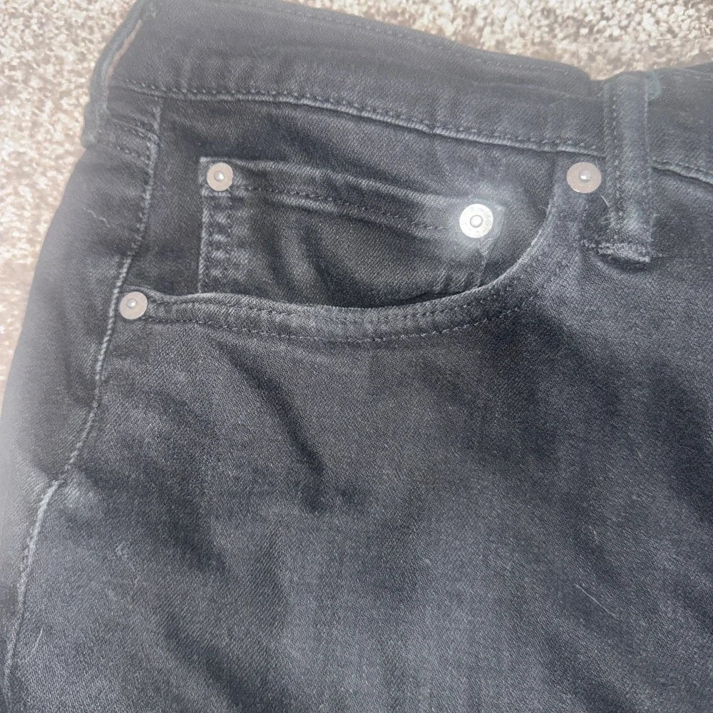 Levis 541 Jeans Mens 42x34 Black Dark Wash 18181-0147‎